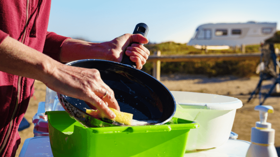 Dispose of dishwater when camping The Right Way When Camping