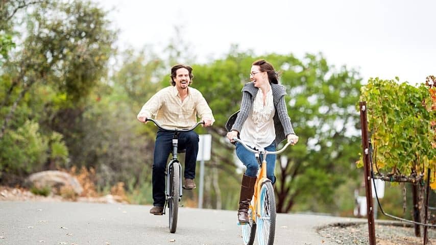 Biking, as an exercise, prevents both cardiovascular disease and weight gain