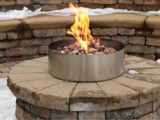 Drill Holes in your Fire Pit?