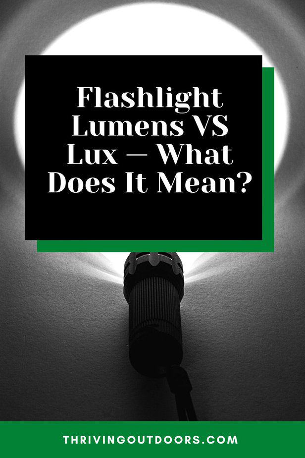 Flashlight Lumens vs Lux — What It Means
